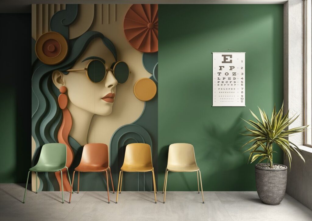 Medium POLYREY Signature Motiv Waiting Area 1